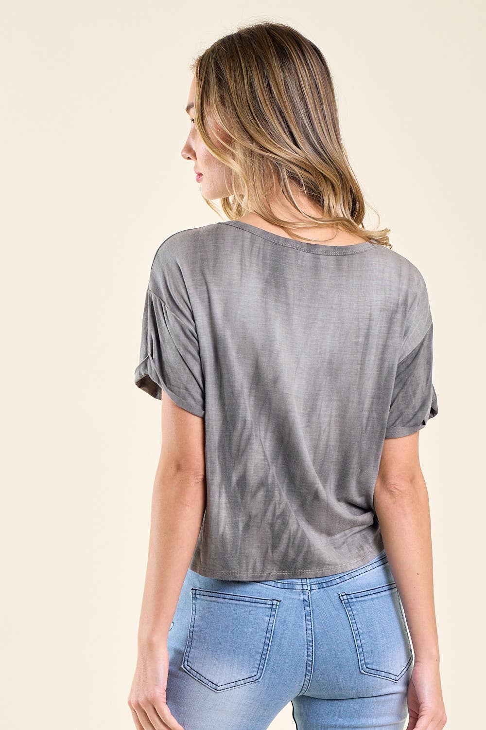 ST3638K CHARCOAL NOT MY FIRST RODEO GRAPHIC TEE: