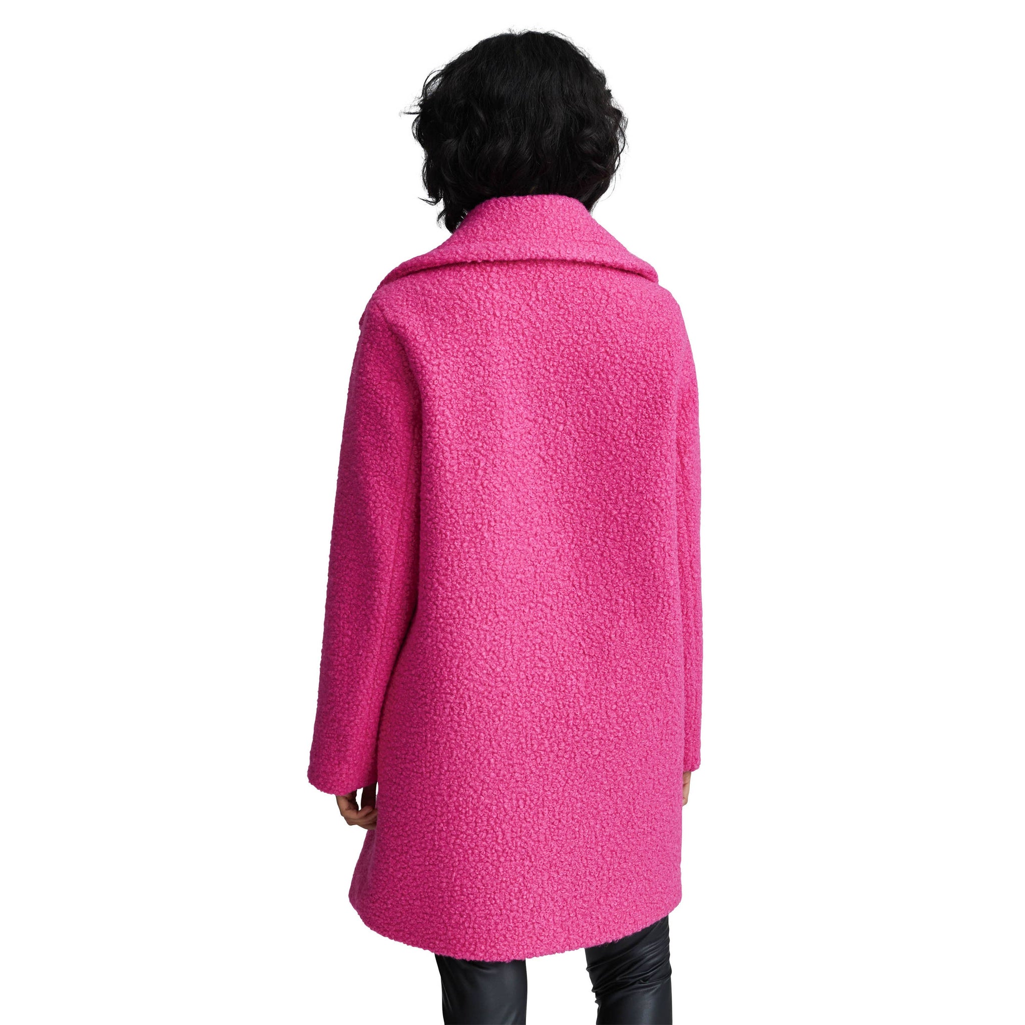 Y5052NVL - FLAT BOUCLE DB OVER COAT
: Fuchsia