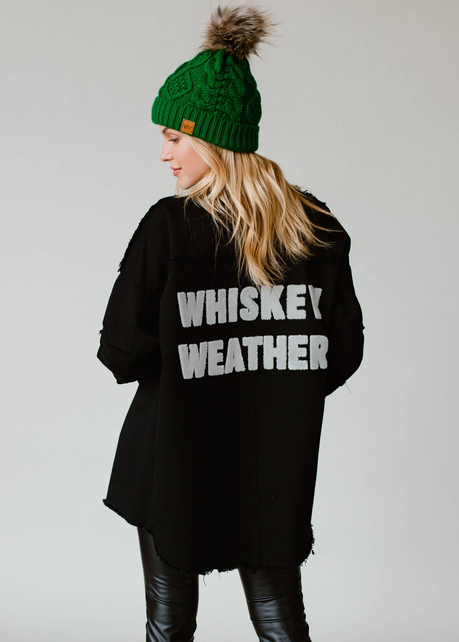 Black Whiskey Weather Jacket