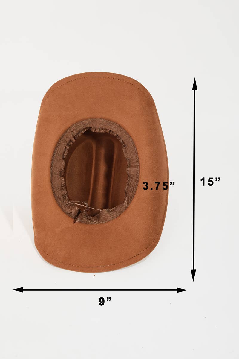 Solid Color Western Cowboy Hat
