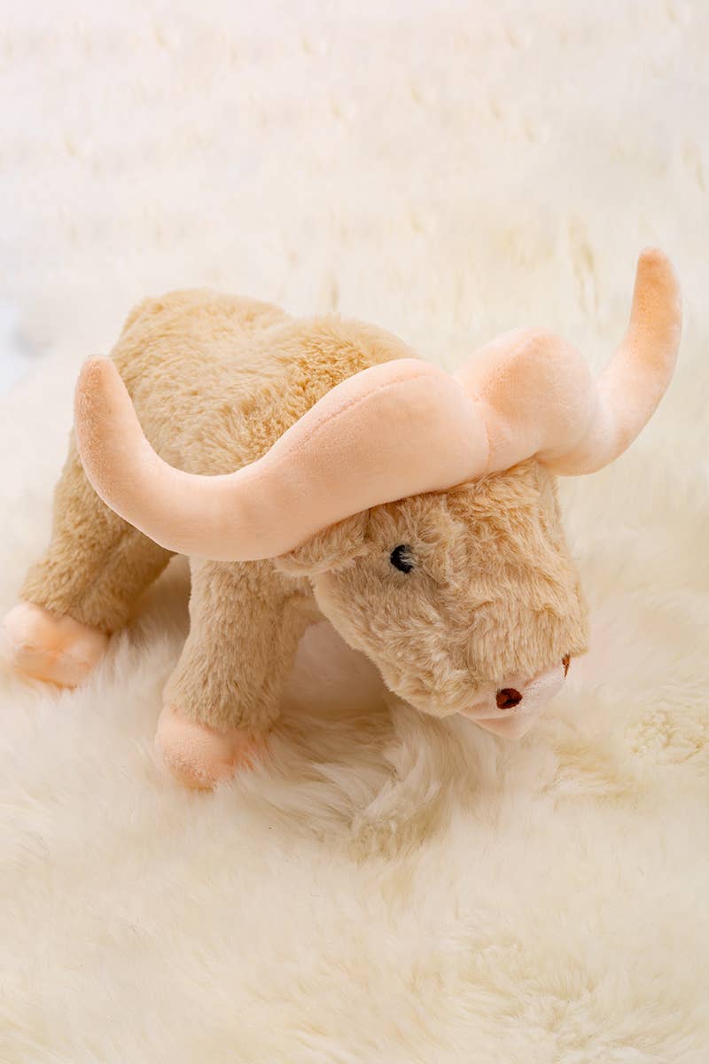 CREAM BUFFALO PLUSHY. ACG40027 M