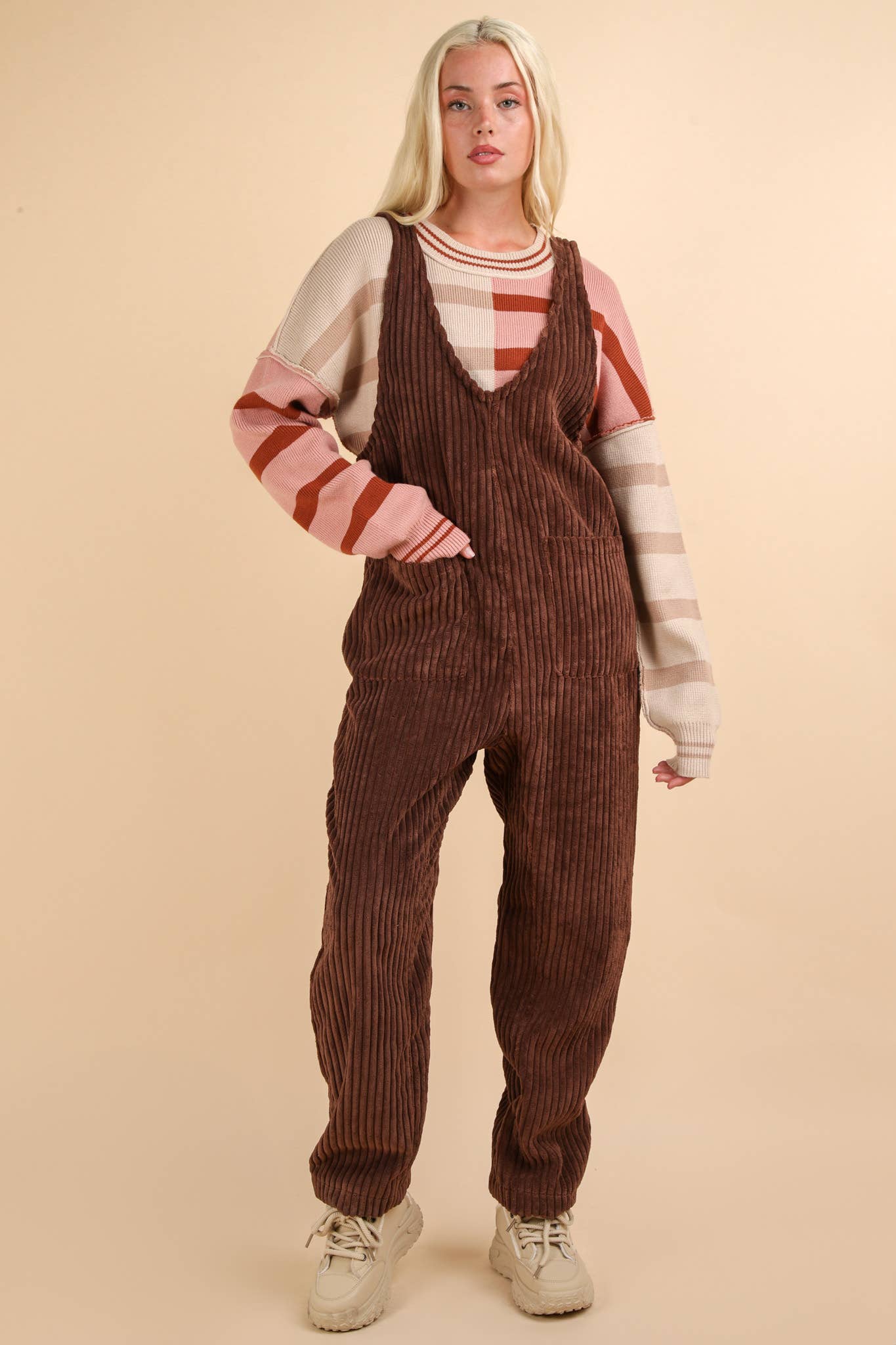 Cozy Soft Corduroy Jumpsuits