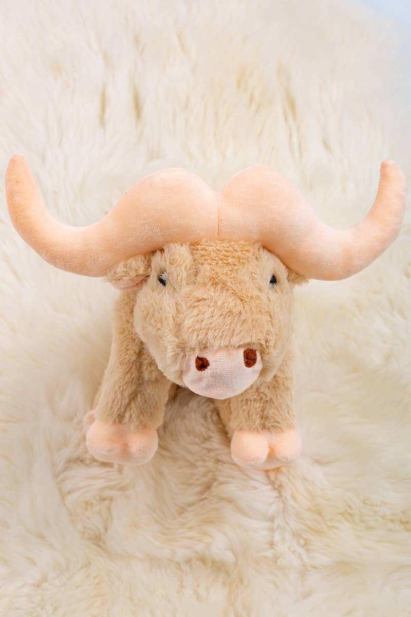 CREAM BUFFALO PLUSHY. ACG40027 M