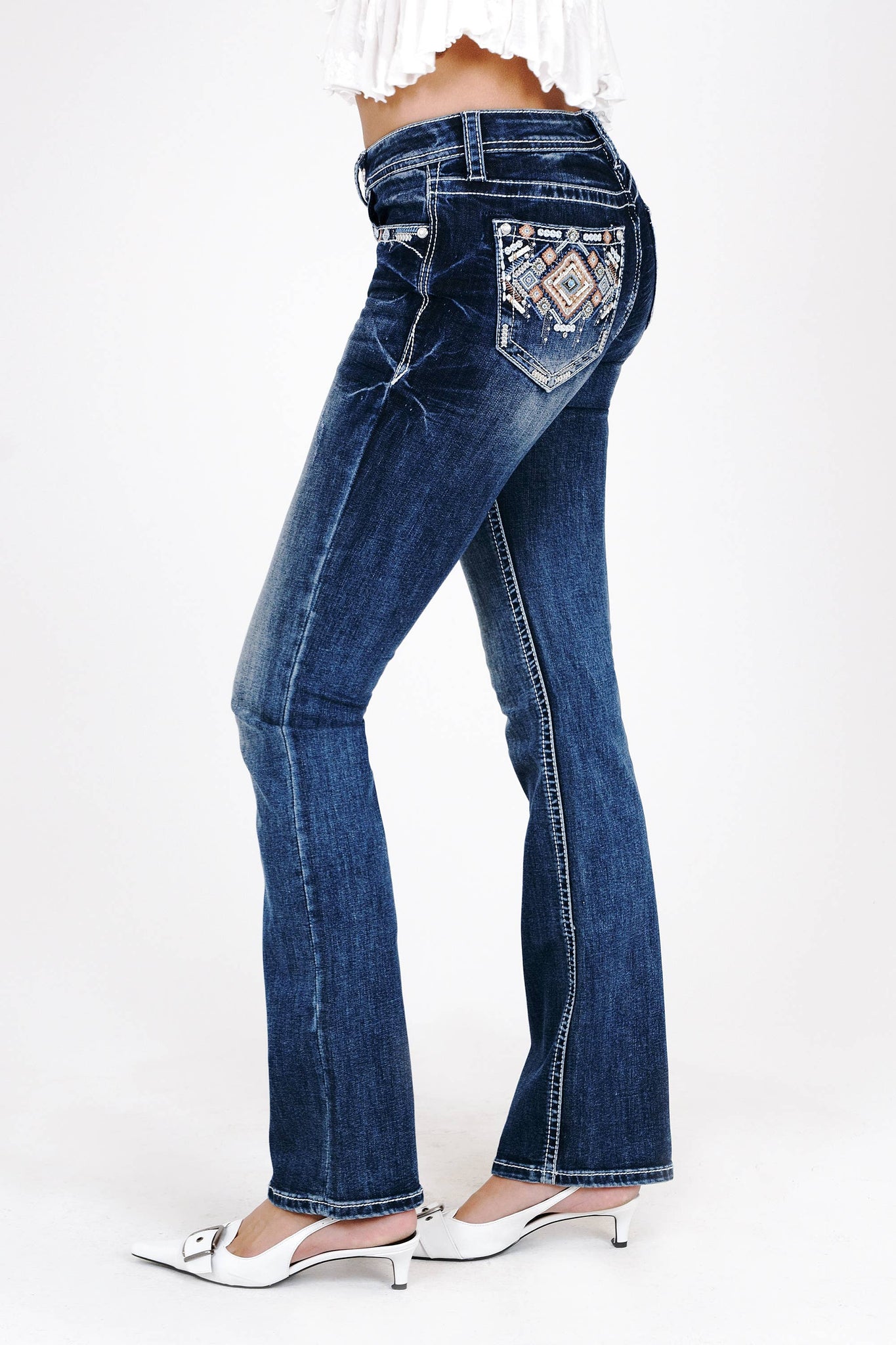 Aztec Modify Mid-Rise Boot Cut 30" | EB-51892-30: 30"