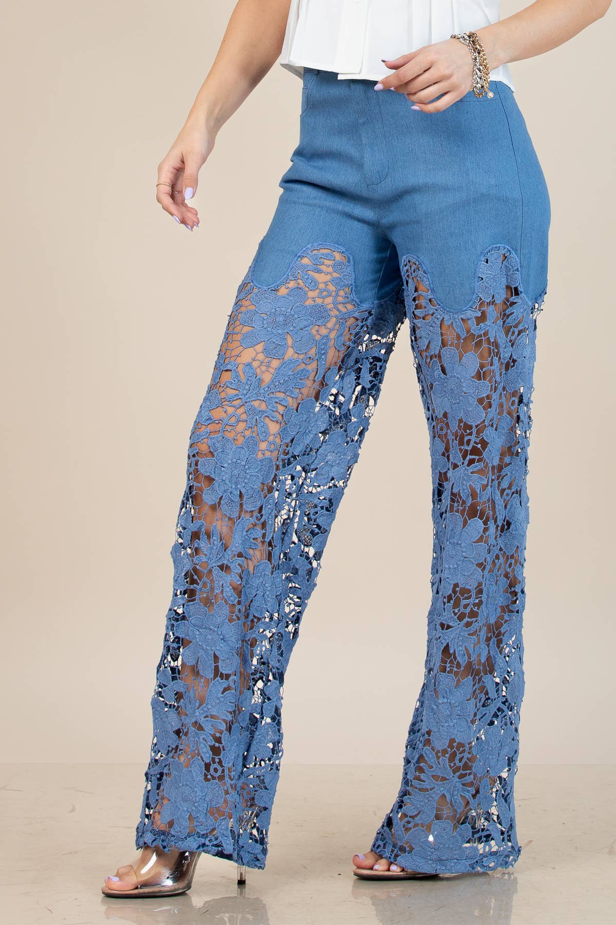 81547-Thalia Lace Mix Sold Party Pants