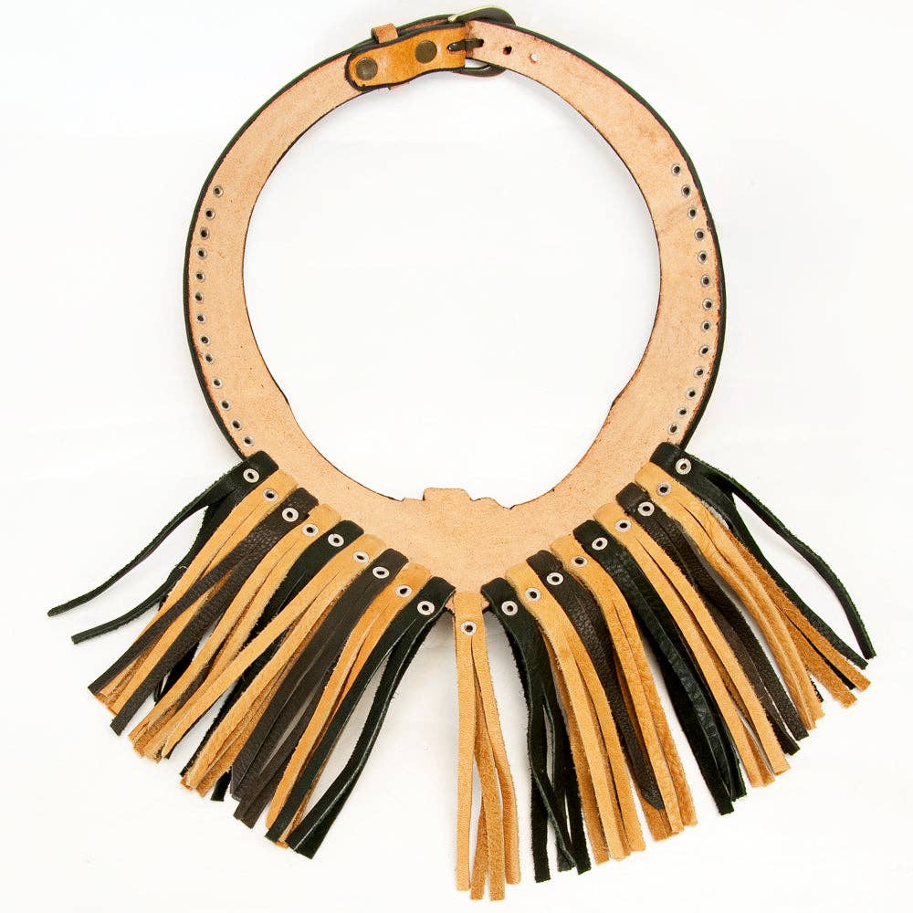 LC-ADJWF101 Genuine Leather Jewelry Necklace: ADJWF101