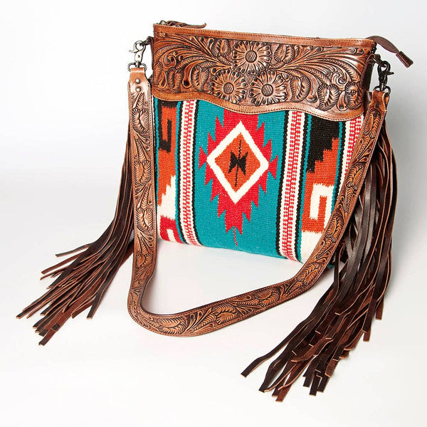 LC-ADBGZ576A Crossbody Genuine Western Leather Women Bag: ADBGZ576A