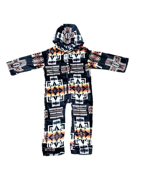 KDS ONESIE. BLK PLUSH