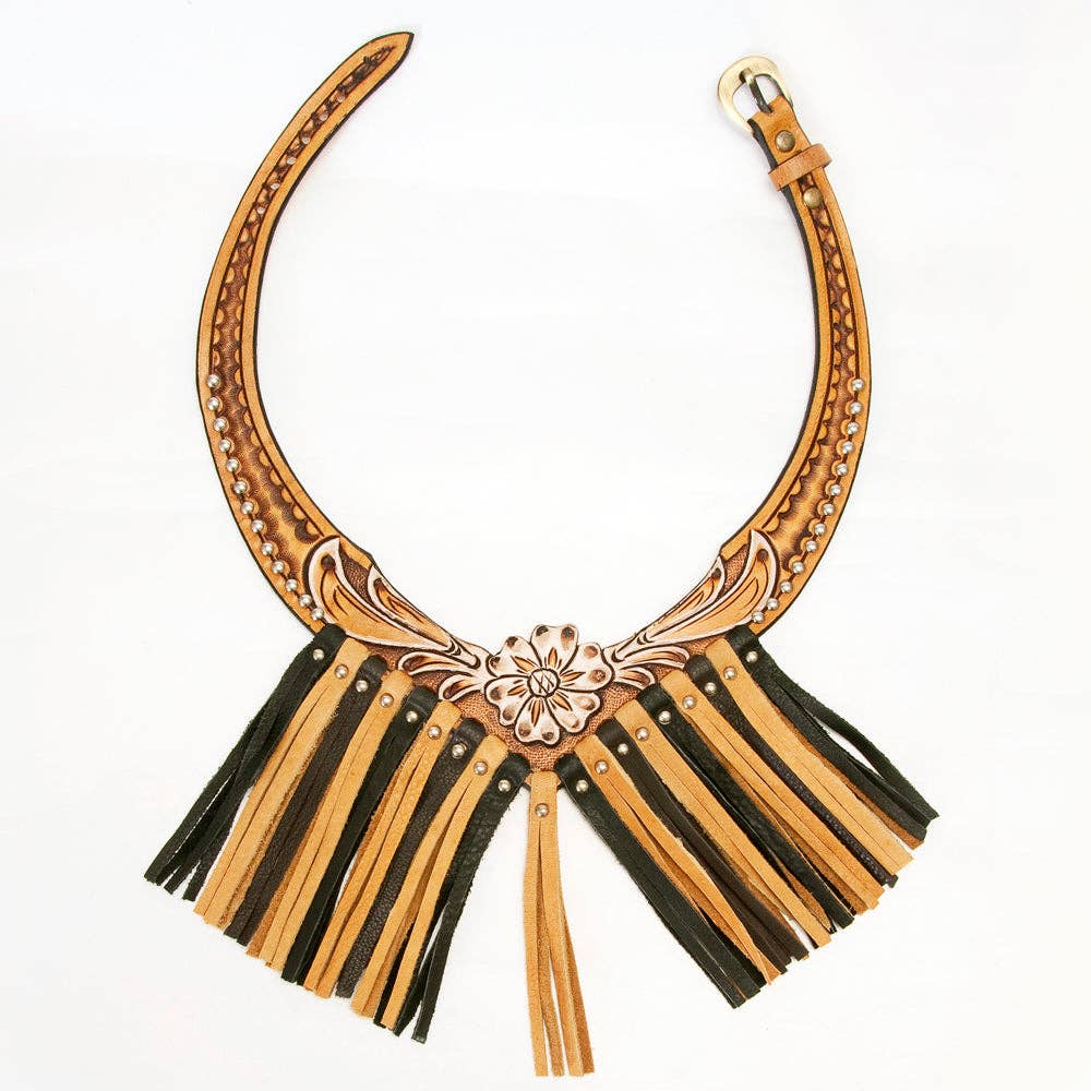 LC-ADJWF101 Genuine Leather Jewelry Necklace: ADJWF101