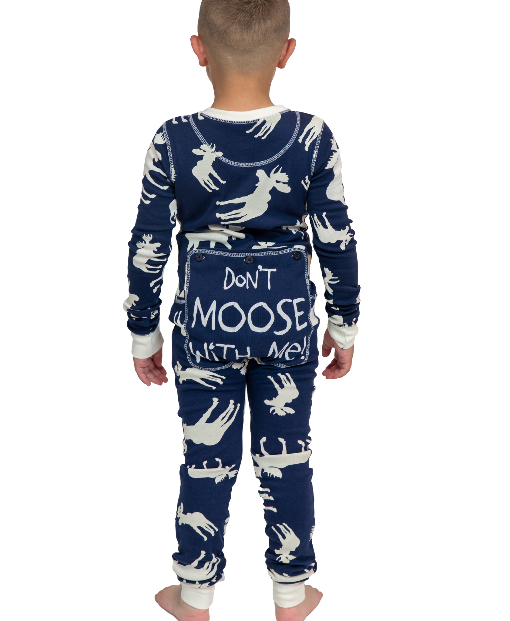 Classic Moose Navy Kid Flapjack
