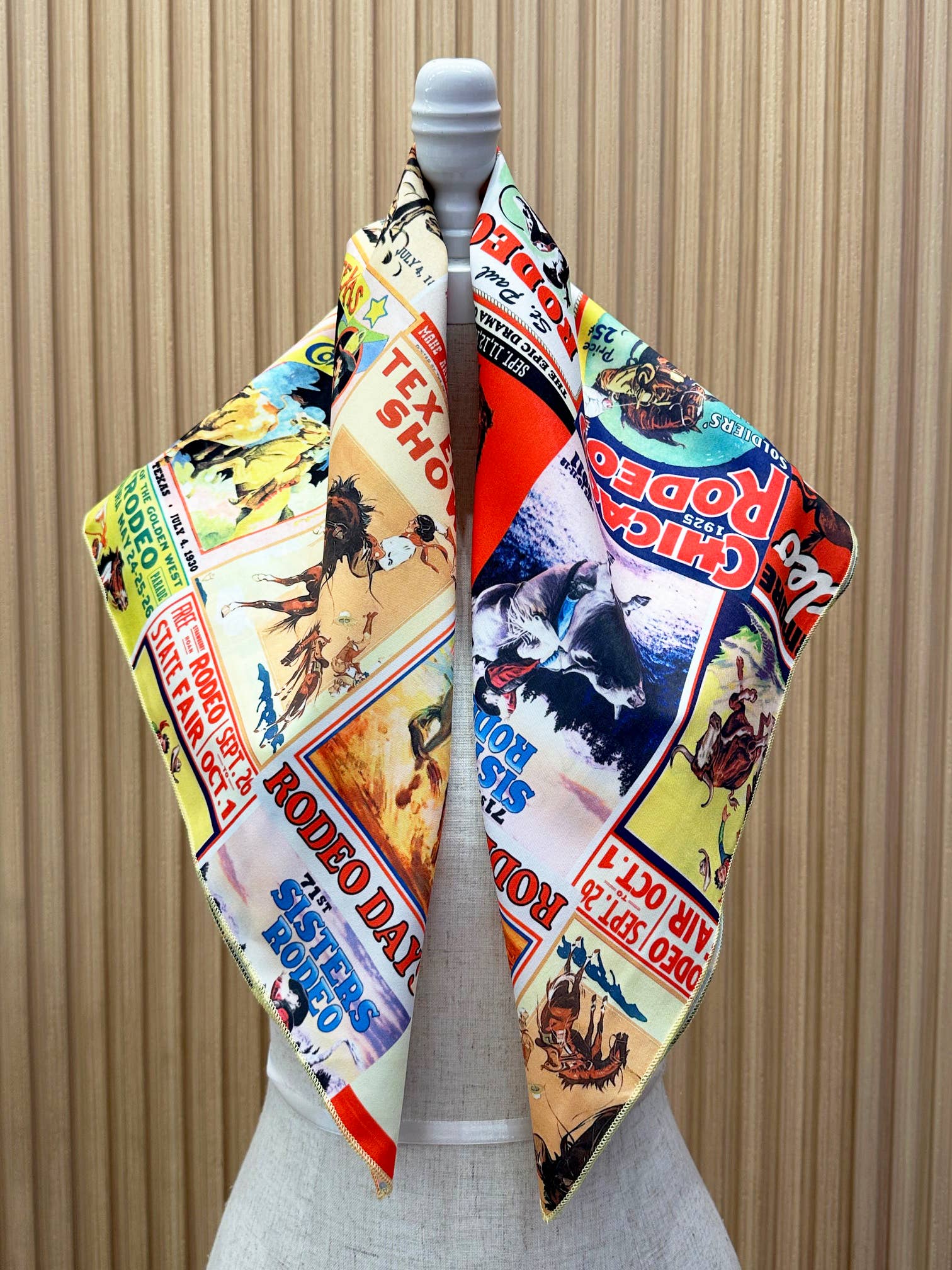 SC-5615-Norma Cowboy Assorted Print Scarf