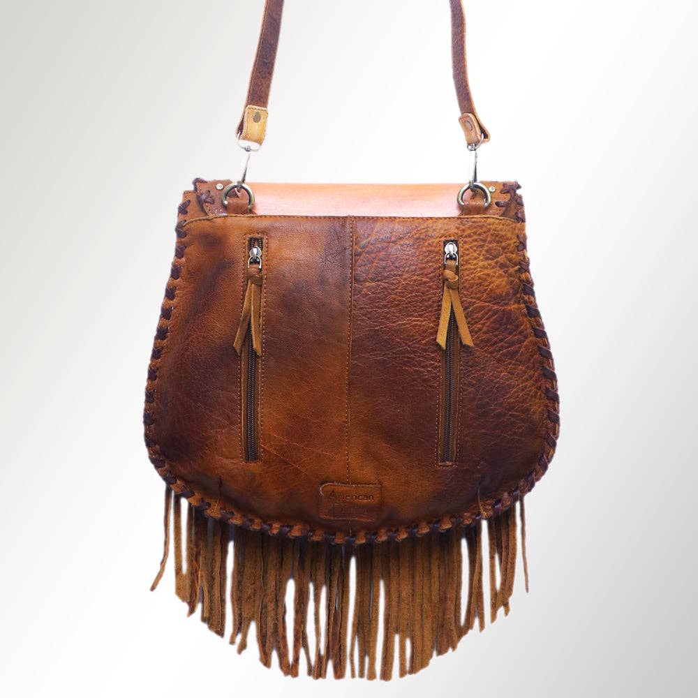 LC-ADBGM239 Messenger Genuine Western Leather Women Bag: ADBGM239