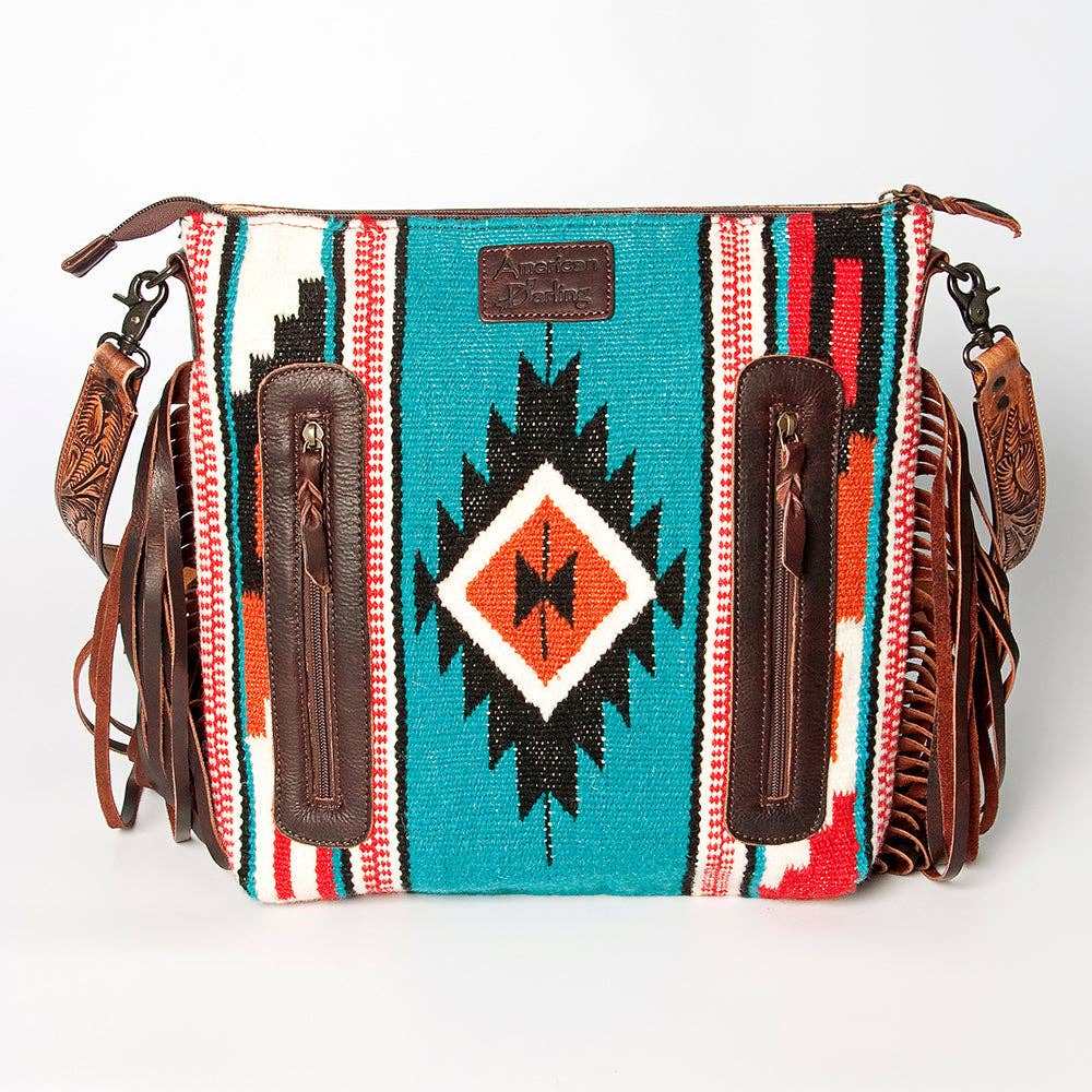 LC-ADBGZ576A Crossbody Genuine Western Leather Women Bag: ADBGZ576A