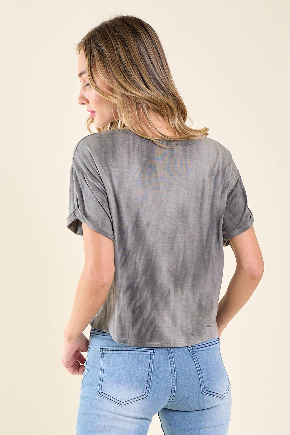 ST3638K CHARCOAL NOT MY FIRST RODEO GRAPHIC TEE: