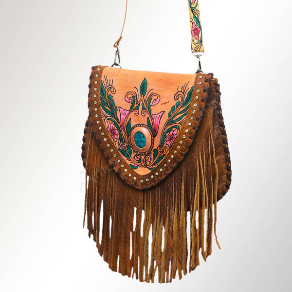 LC-ADBGM239 Messenger Genuine Western Leather Women Bag: ADBGM239