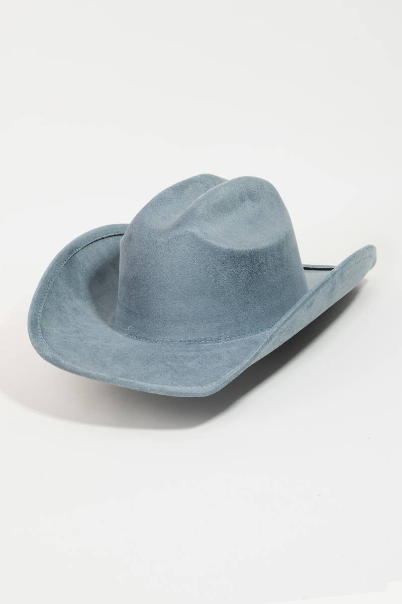 Solid Color Western Cowboy Hat