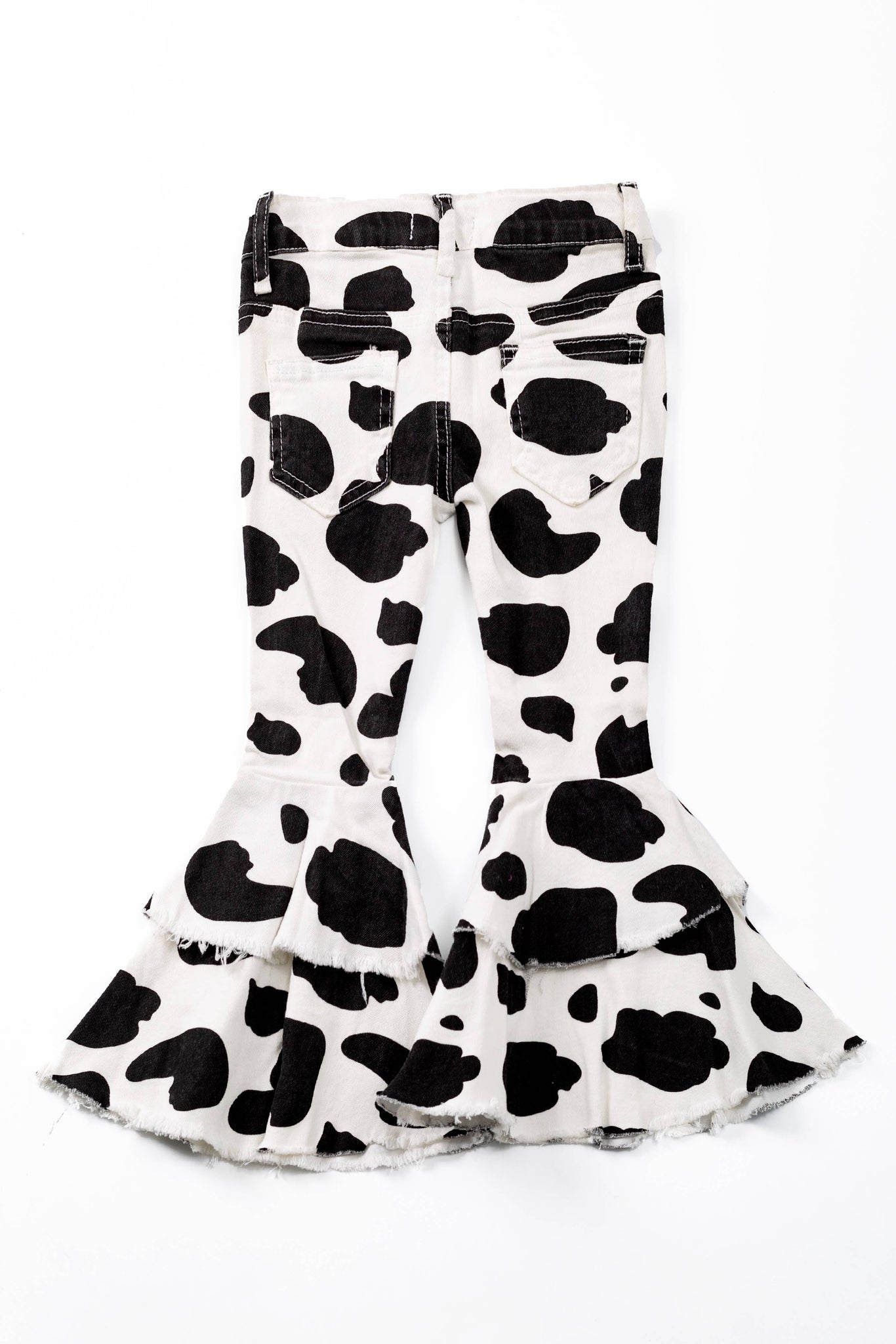 Cow Denim Flares: KIDS