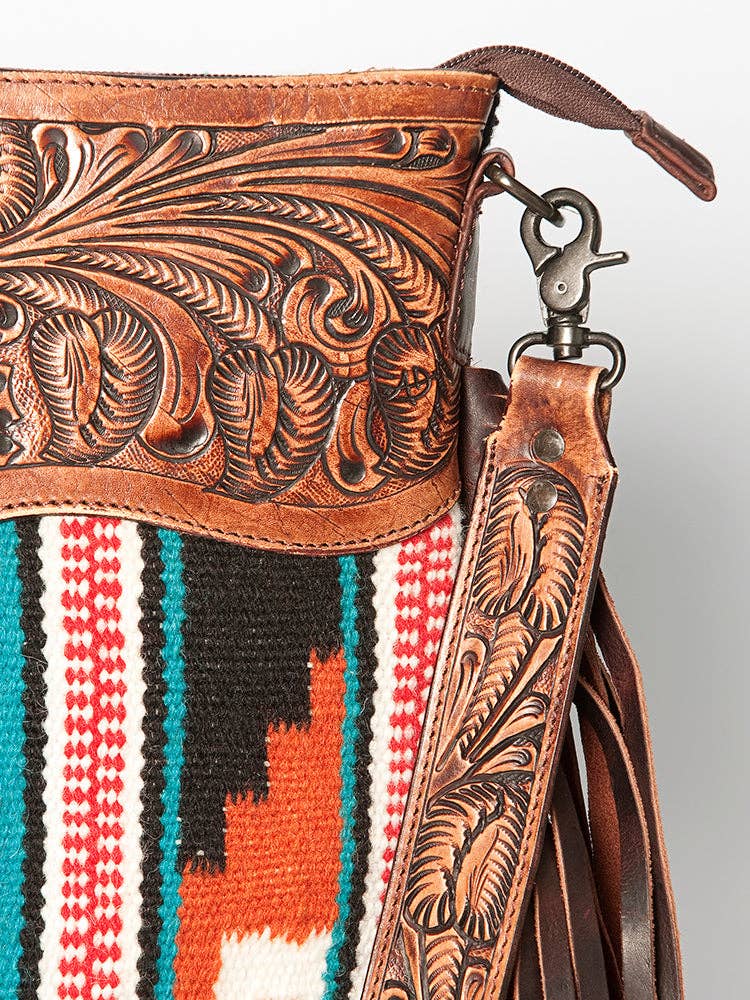 LC-ADBGZ576A Crossbody Genuine Western Leather Women Bag: ADBGZ576A