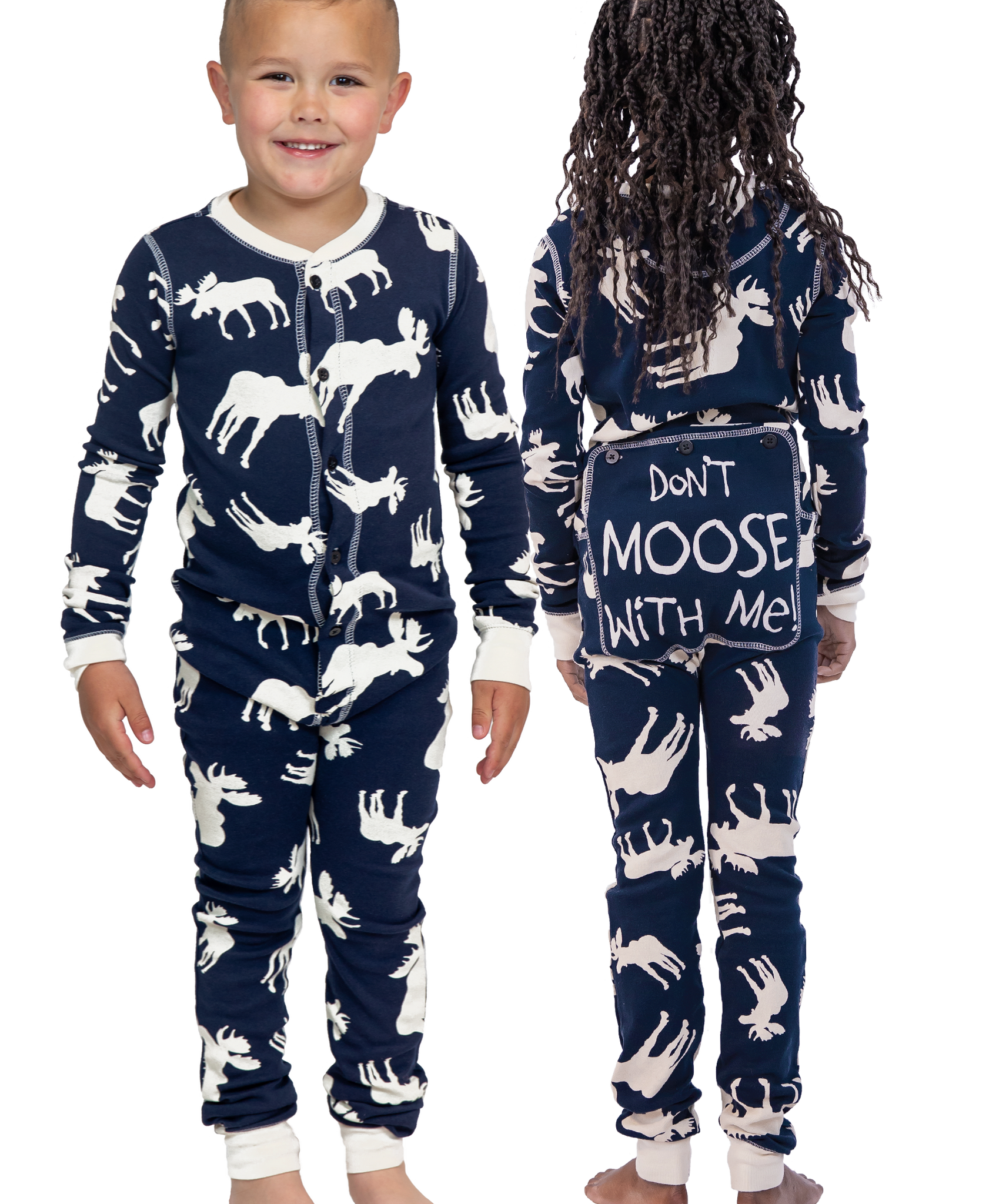 Classic Moose Navy Kid Flapjack