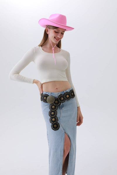 Western Heritage Belt – Timeless Rustic Appeal: Camel