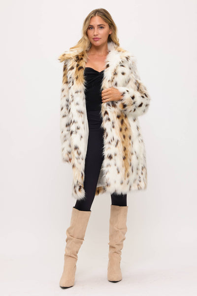 CLAFC0013: Leopard Frost Coat: Snow Leopard