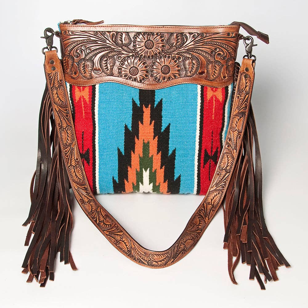 LC-ADBGZ564A Crossbody Genuine Western Leather Women Bag: ADBGZ564A