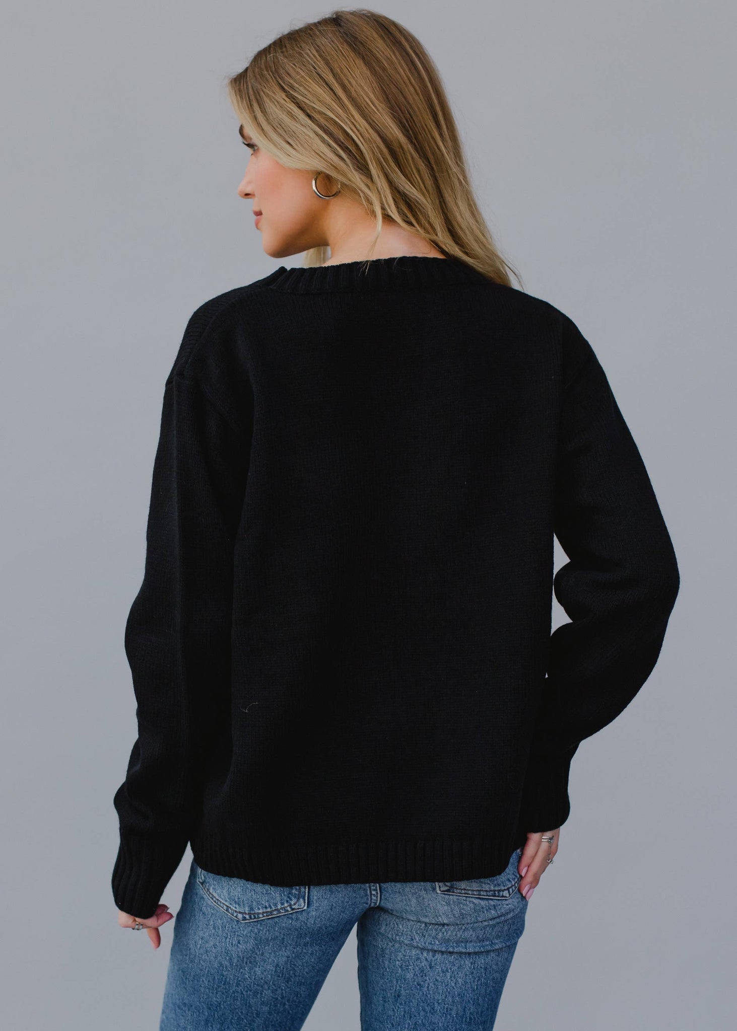 Black Rock & Roll Sweater