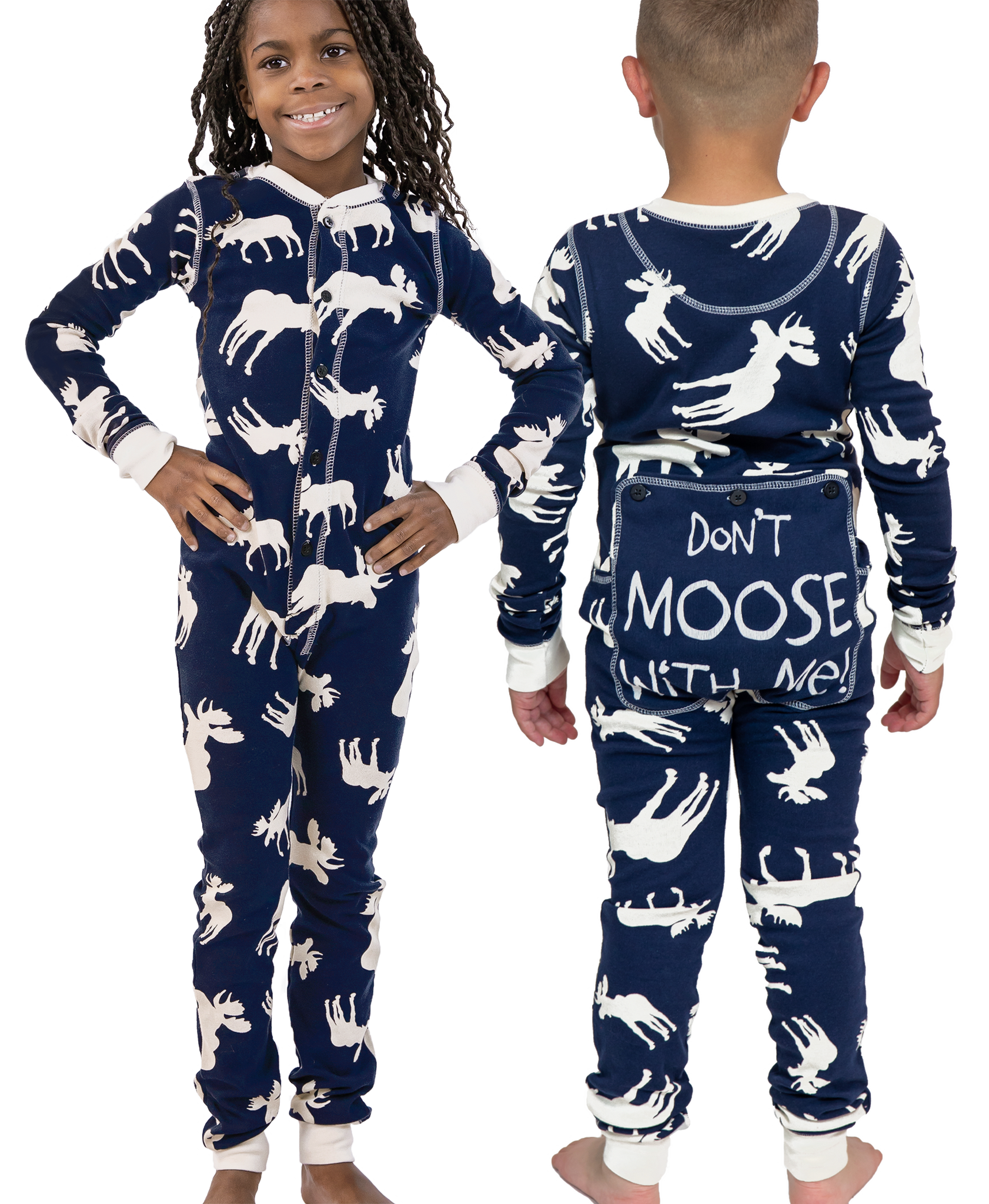 Classic Moose Navy Kid Flapjack