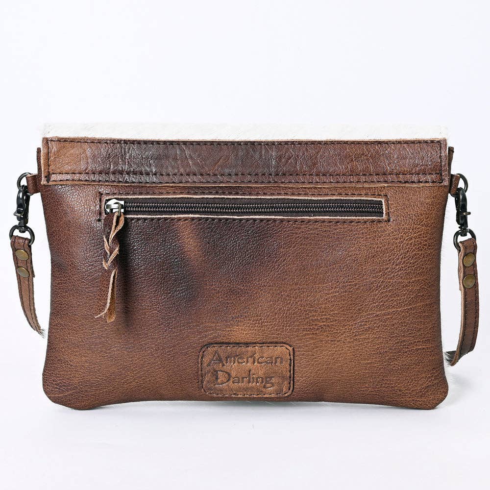 ADBGS178 Envelope Hair-On Genuine Western Leather Women Bag Sally: ADBGS178G