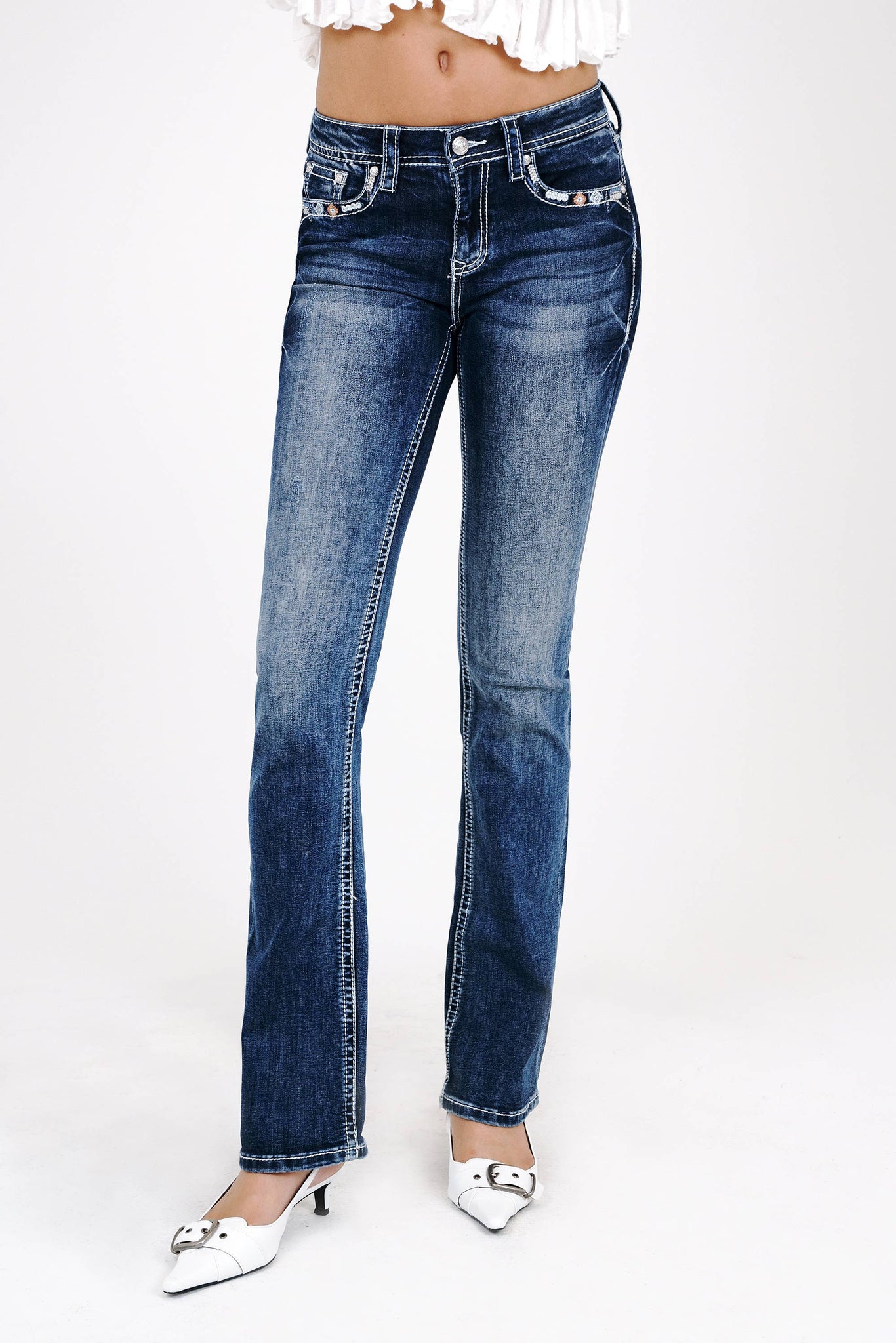 Aztec Modify Mid-Rise Boot Cut 30" | EB-51892-30: 30"