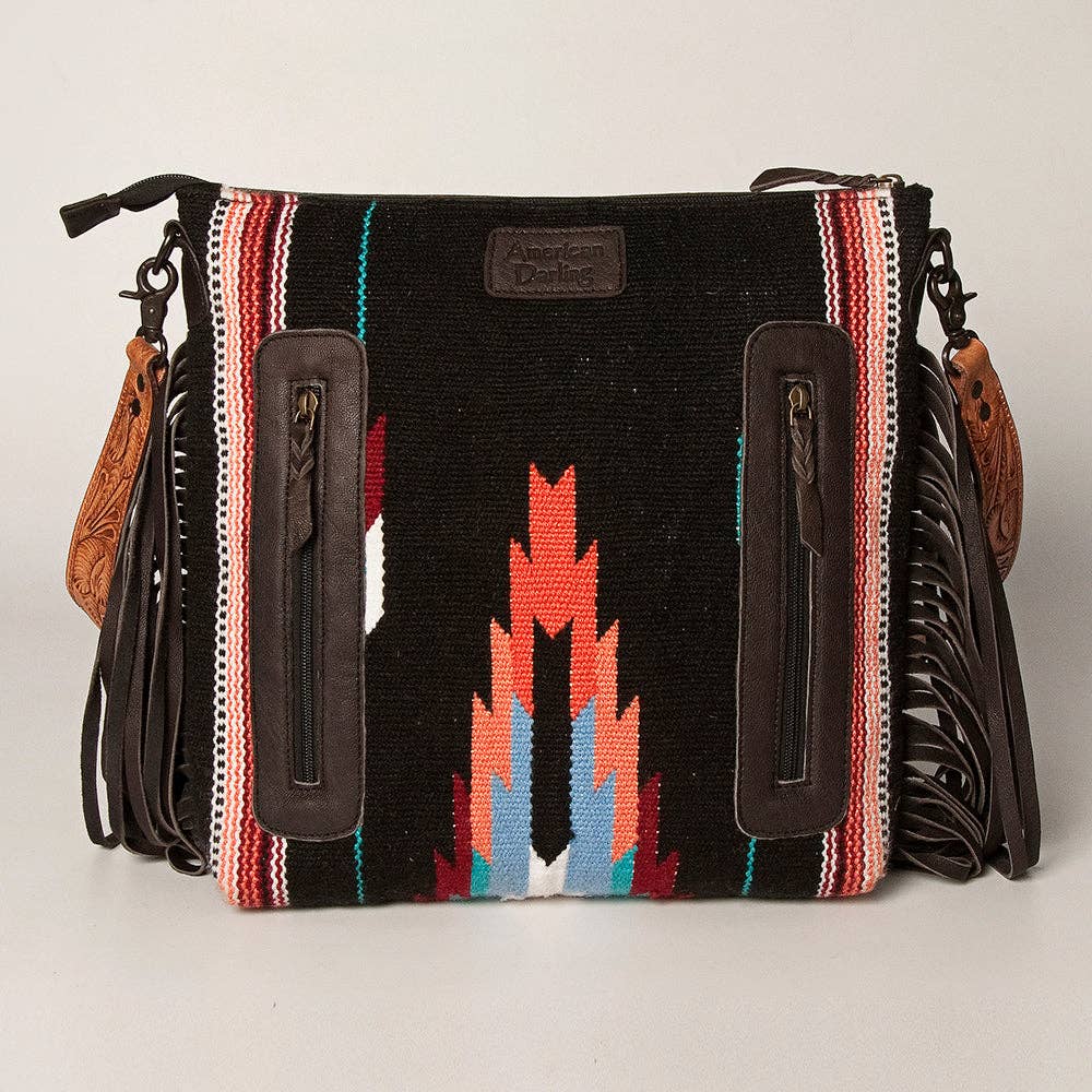 LC-ADBGZ251A  Crossbody Genuine Western Leather Women Bag: ADBGZ251A