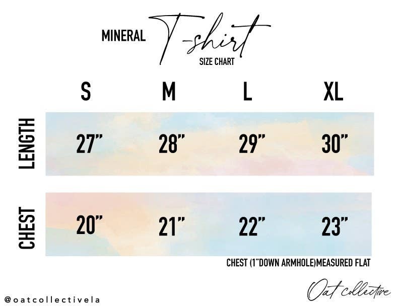 SHE HAS ROCK N ROLL Mineral Graphic Top: CREAM