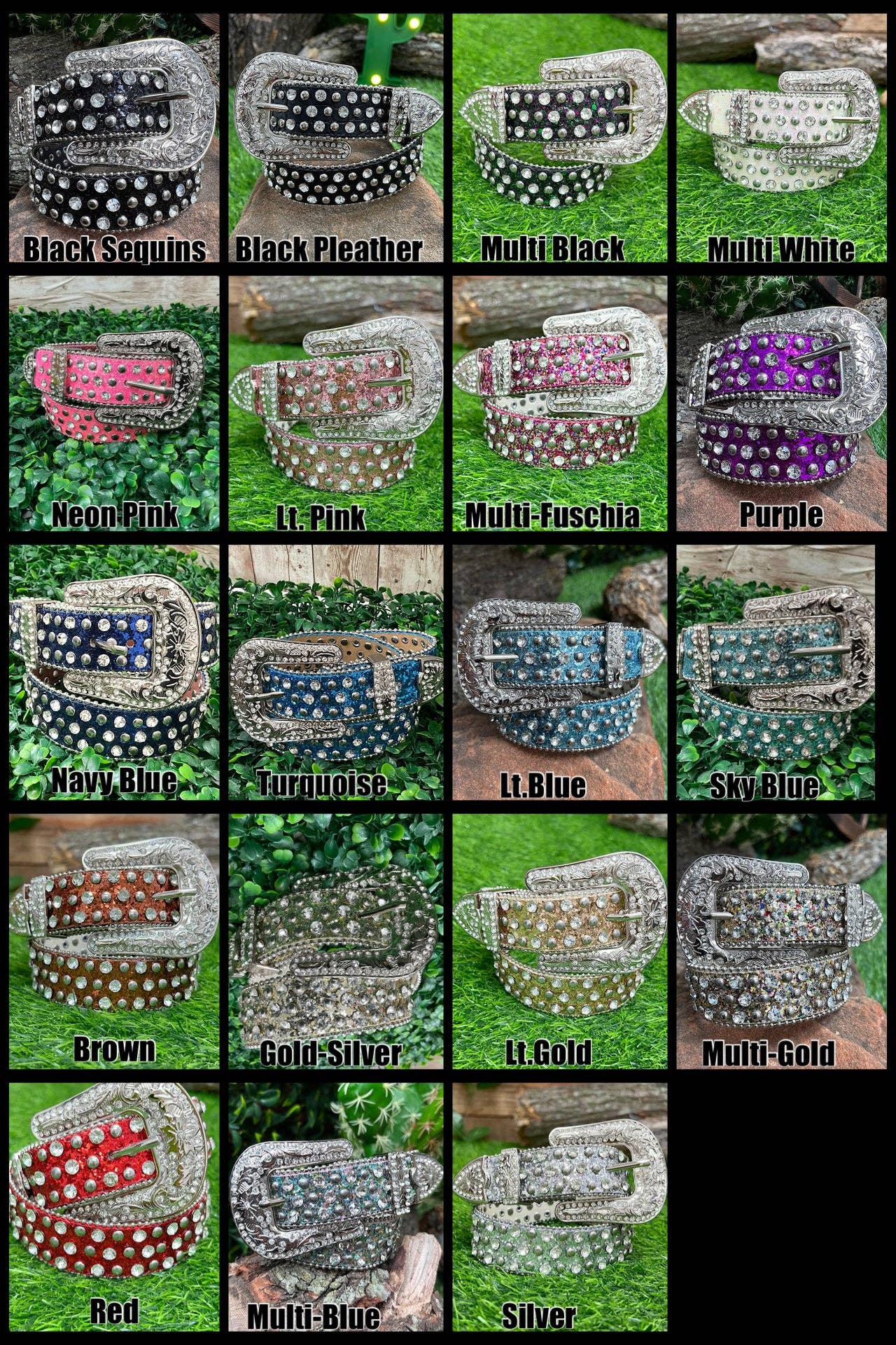 KIDS Shimmery Belts!!!: