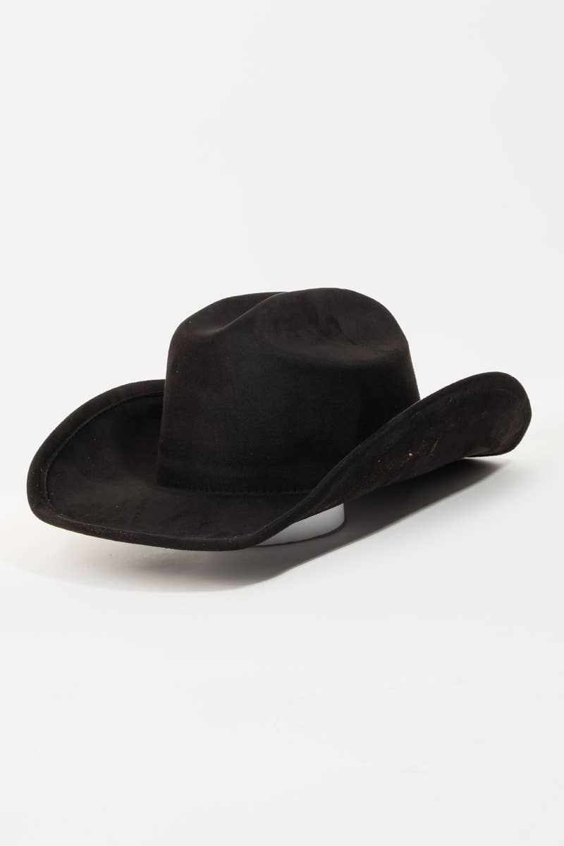 Solid Color Western Cowboy Hat: PK