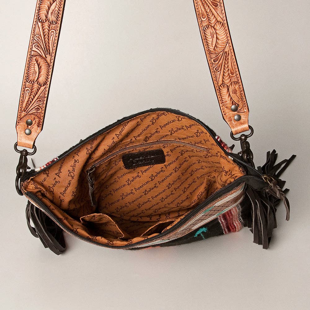 LC-ADBGZ251A  Crossbody Genuine Western Leather Women Bag: ADBGZ251A