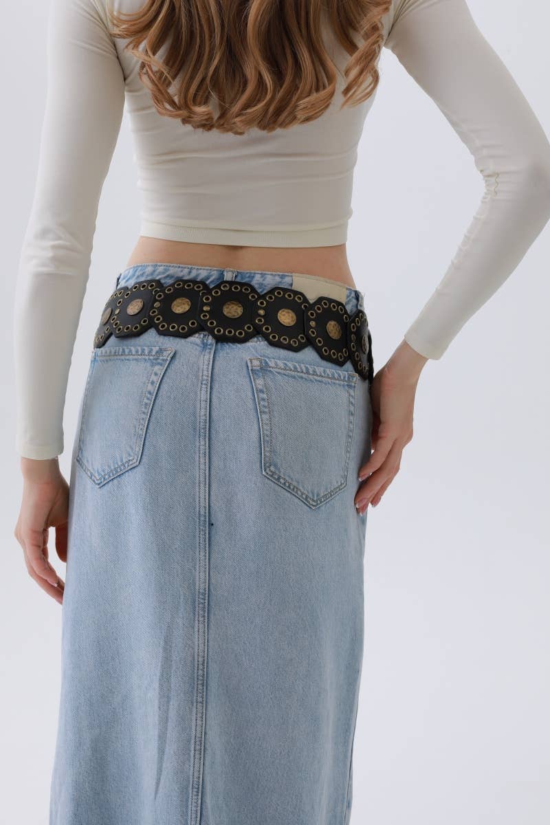 Western Heritage Belt – Timeless Rustic Appeal: Camel