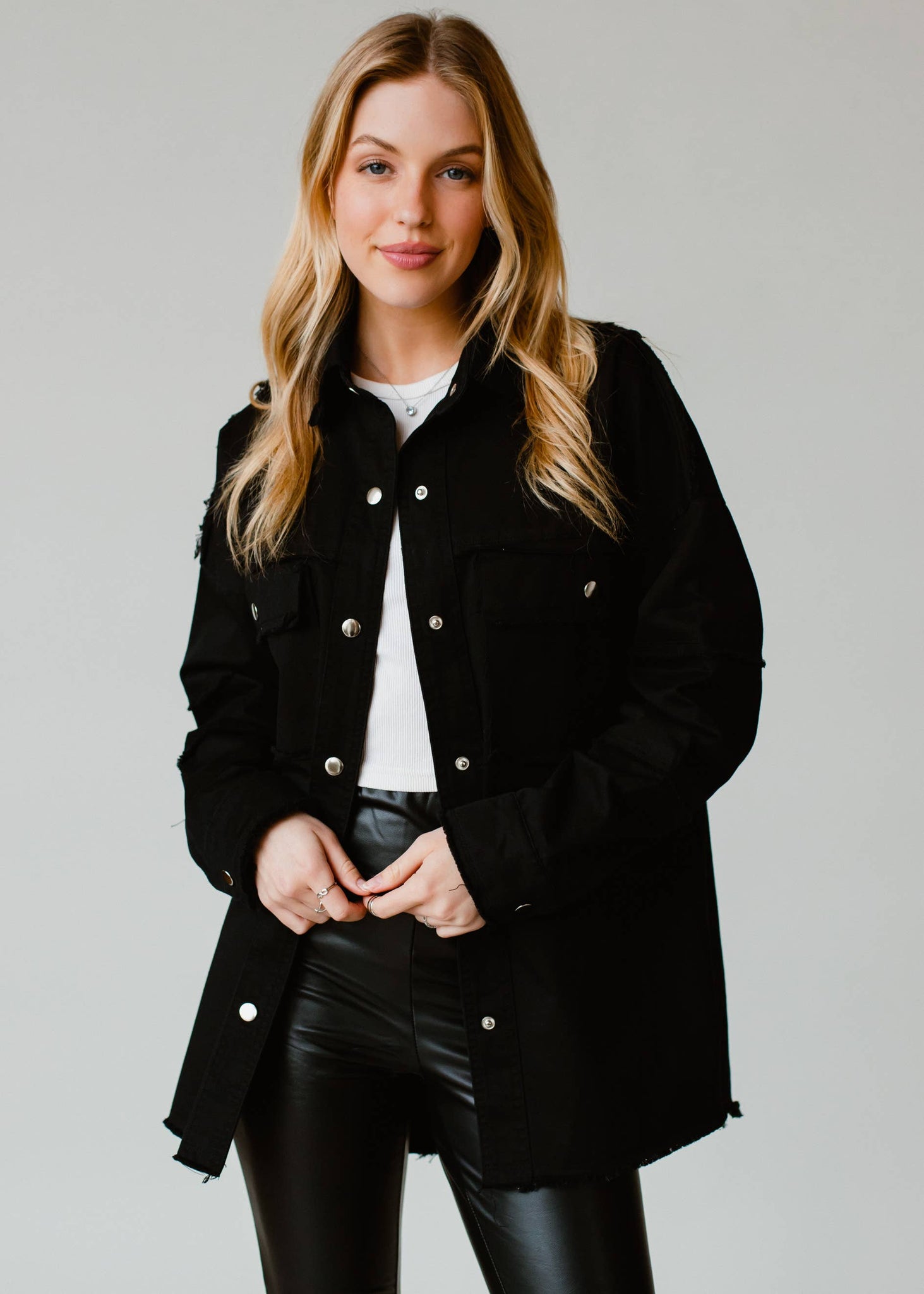 Black Whiskey Weather Jacket