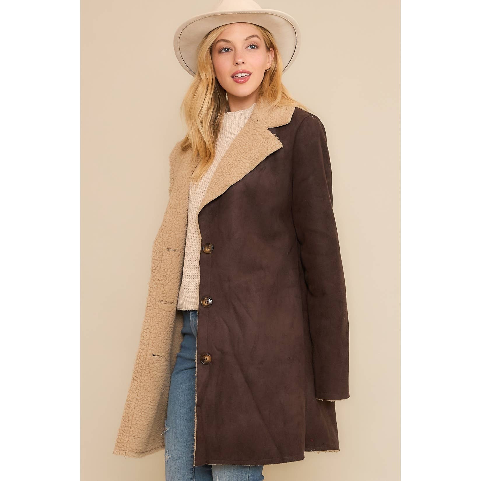 TEDDY LINED JACKET SHACKET