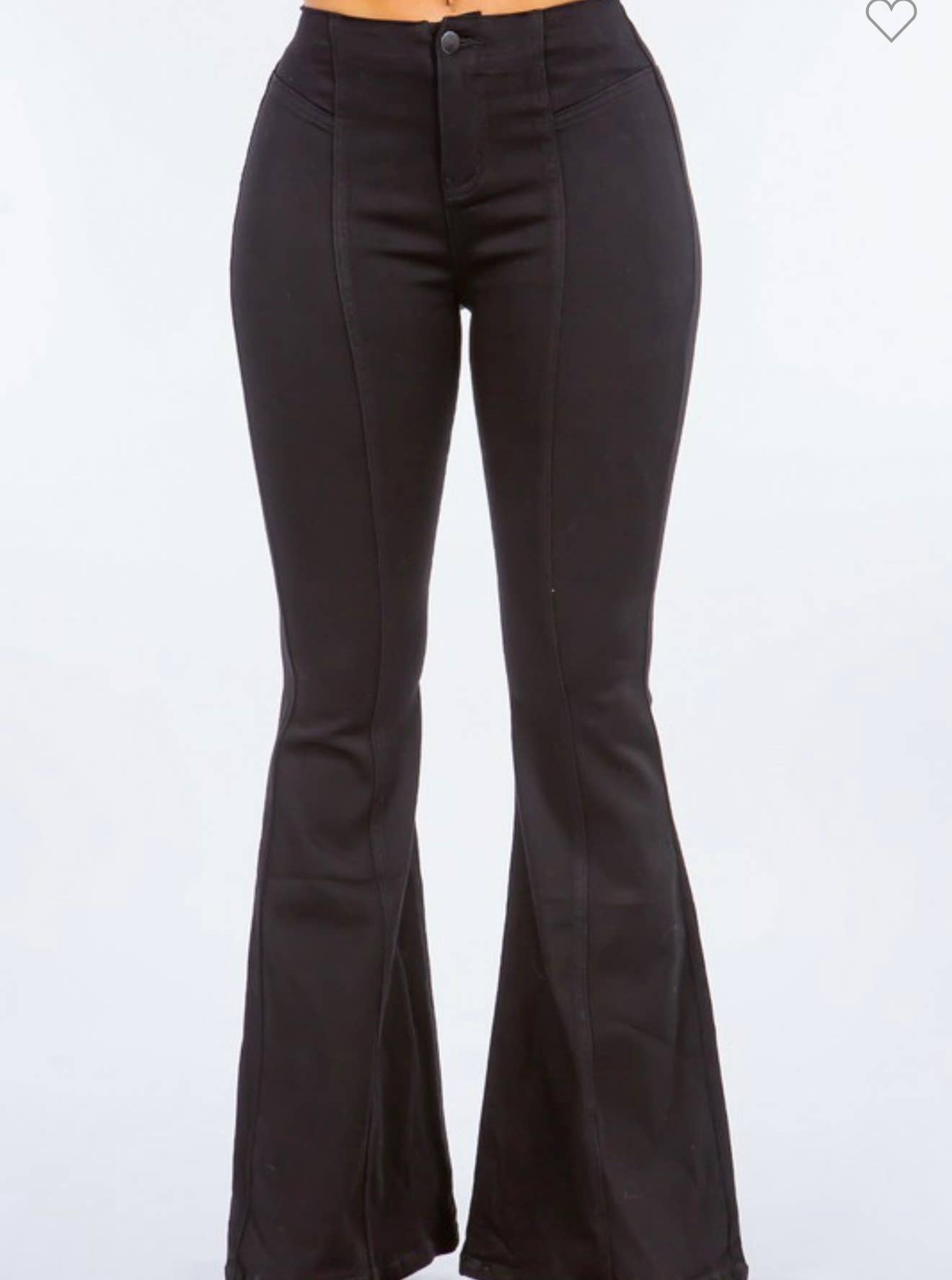 Black Flare Jeans