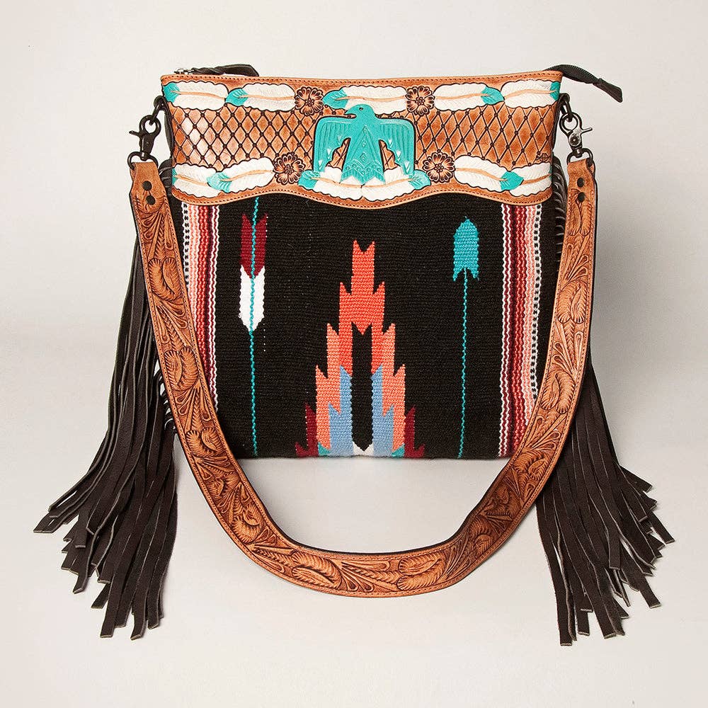 LC-ADBGZ251A  Crossbody Genuine Western Leather Women Bag: ADBGZ251A