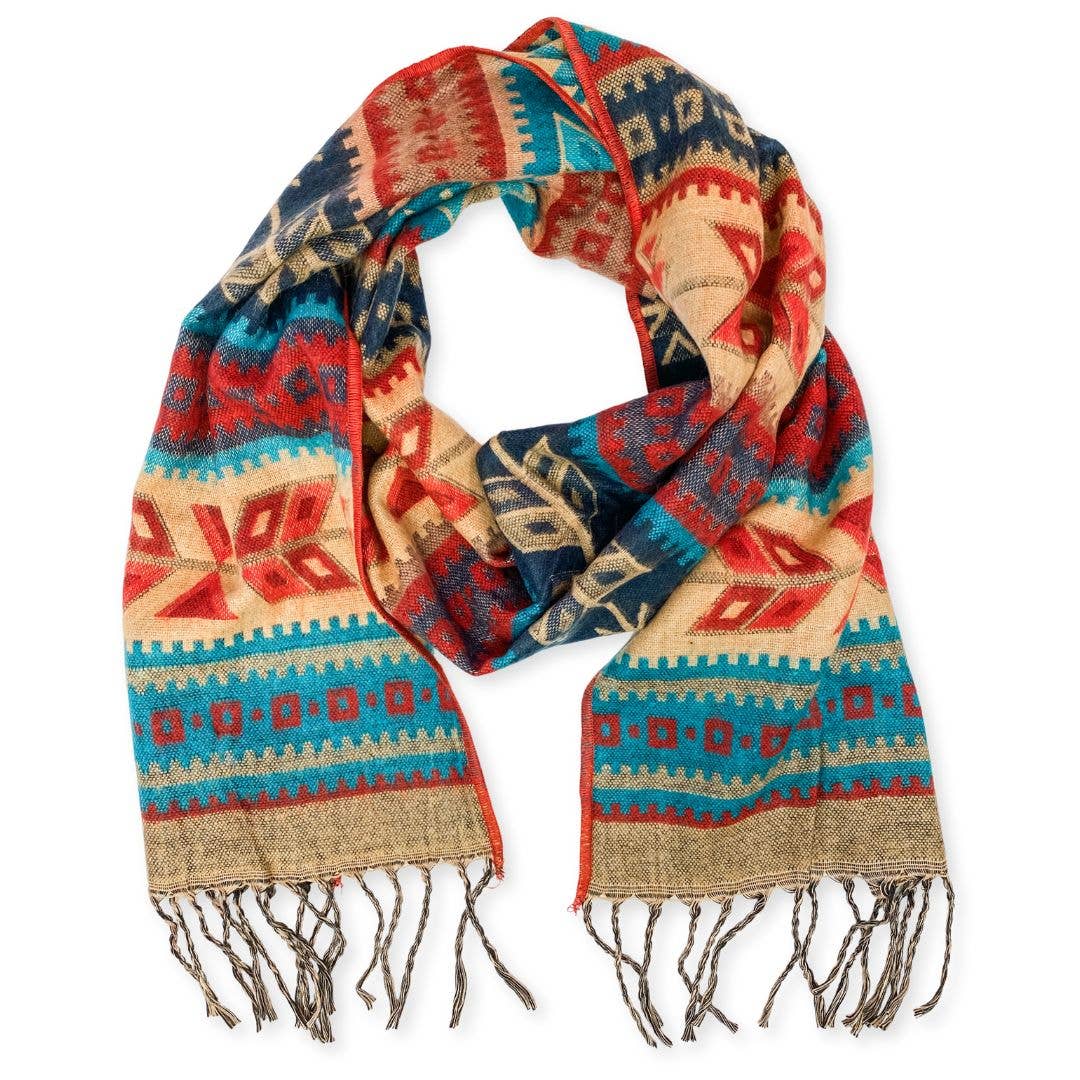 Southwest-Style Scarves J6